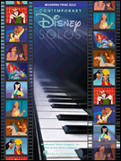 Contemporary Disney Solos piano sheet music cover